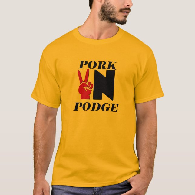 Long T-shirt de douille de PNPBS (Devant)