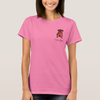 Long T-shirt de douille de Yorkshire Terrier
