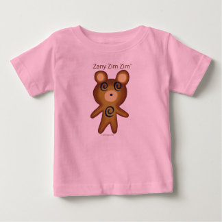 Long T-shirt de douille d'enfant en bas âge fol de
