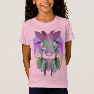 long T-shirt de lion lumineux