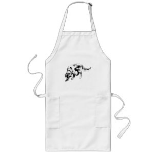 Long Tablier avec illustration vectorielle de Golden Re