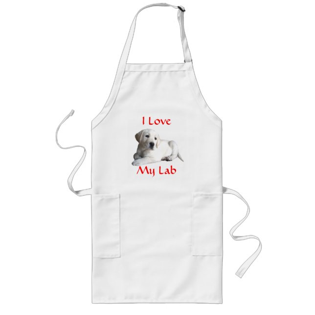 Long Tablier d'amour de labrador retriever (Devant)
