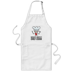 Long Tablier de BBQ de cuisinier de chef d'Okayest du