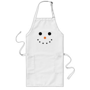 Long Tablier de bonhomme de neige