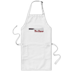 Long Tablier de bouchère de Bloody de Mme Cleaver's