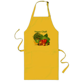 Long tablier de CHEF VÉGÉTALIEN