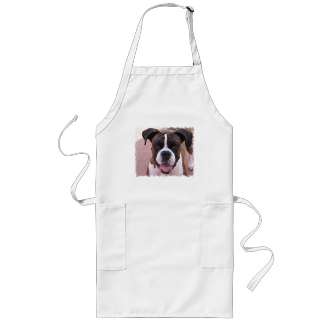 Long Tablier de chiot de boxeur (Devant)