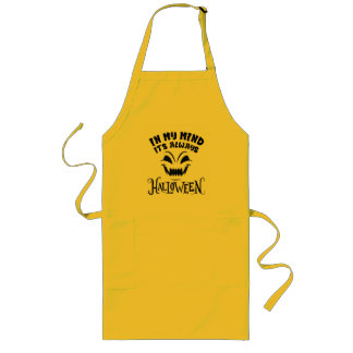 Long Tablier de cuisine amusant pour Halloween, ambianc
