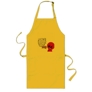 Long Tablier de cuisine floral élégant personnalisé