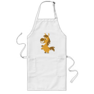 Long Tablier de Cuisine impétueux pour le caricaturisme