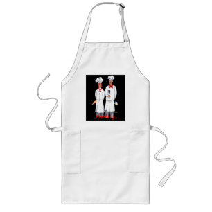 Long Tablier de deux chefs