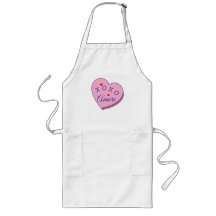 Tablier de la Saint-Valentin Amore XOXO Cœur Rose