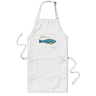 Long Tablier de poissons