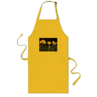 Long Tablier de rose jaune