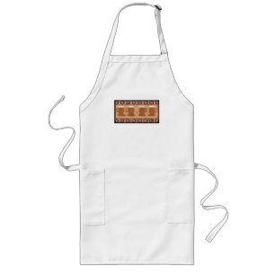Long Tablier du café express vous-même