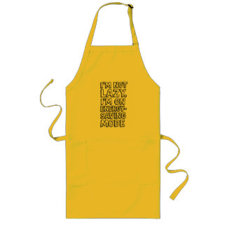 Long Tablier Mode Paresseux – Cadeau de cuisine amusant