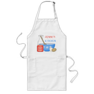 Long Tablier nommé fait sur commande de Baker/cuisinie
