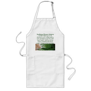 Long Tablier Oignons verts des Scallions