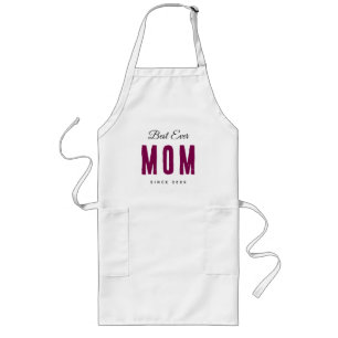 Long Tablier personnalisé « Meilleure Maman » Massage –