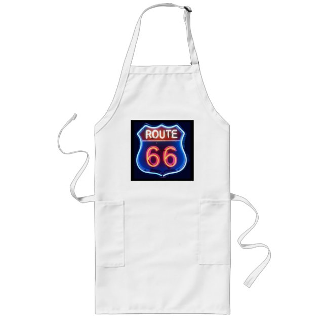 Long tablier Route 66 (Devant)
