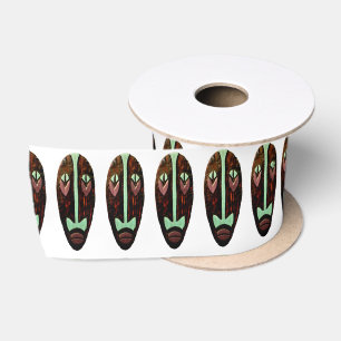 Long Tiki Maske Thunder_Cove Satinband