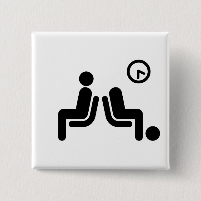 Long Wait Sign Button (Vorderseite)