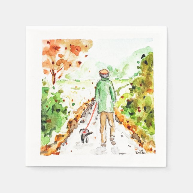 Long Walk Home Serviette (Vorderseite)