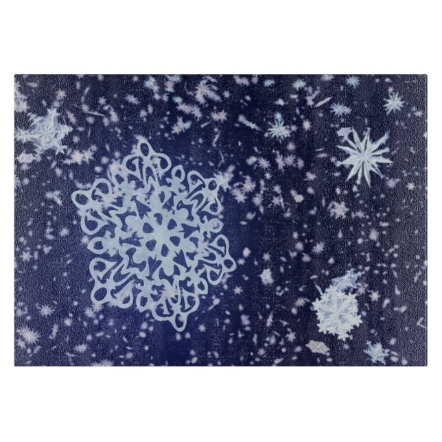 Long Winter's Night Cutting Board Schneidebrett (Vorderseite)