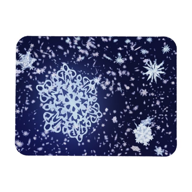 Long Winter's Night Flexible Magnet (Horizontal)