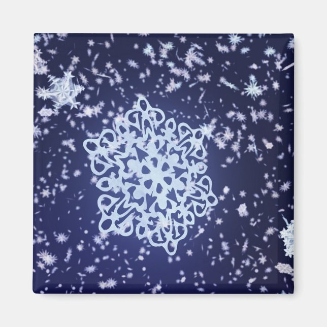 Long Winter's Night Magnet (Vorne)