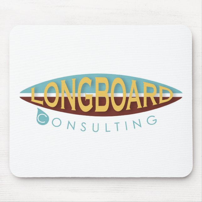 Longboard Beratung Mousepad (Vorne)