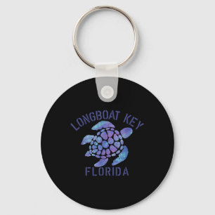 Longboat Key, Fl Beach Design _ Tribal Turtle Gesc Schlüsselanhänger