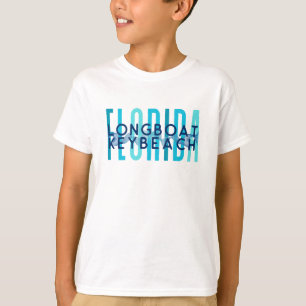Longboat Key Florida (Ocean Waves) T-Shirt
