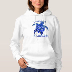 Longboat Key Florida Urlaub Tribal Turtle Hoodie