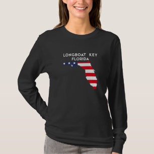Longboat Key Florida USA Bundesstaat Amerika Reise T-Shirt