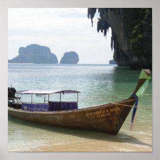 Longboat Thailand Poster