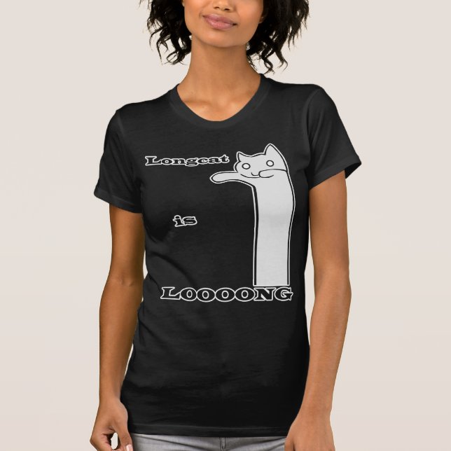 Longcat ist lang T-Shirt (Vorderseite)