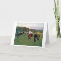 Longchamp Race Horse, Edgar Degas