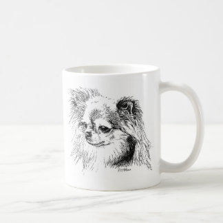 Longcoat Chihuahua Kaffeetasse