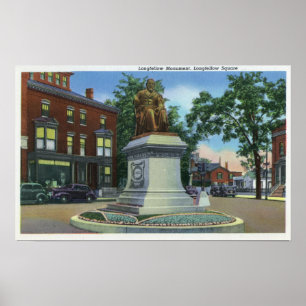 Longfellow quadratische Ansicht des Longfellow Poster