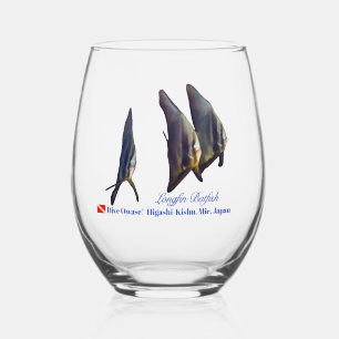 Longfin Batfish Weinglas Ohne Stiel