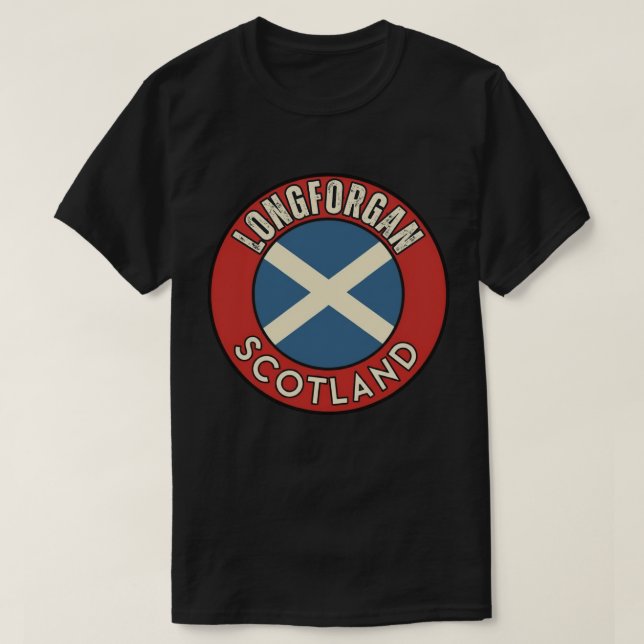 Longforgan, Schottland T-Shirt (Design vorne)