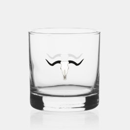 Longhorn Bull Skull - Horns Whiskyglas