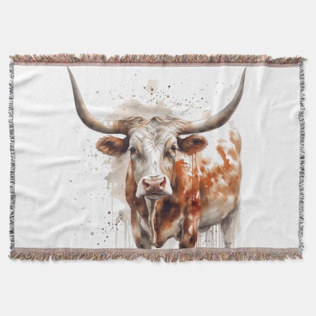 Longhorn-Erbe Decke (Vorderseite)