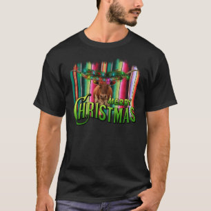 Longhorn Frohe Weihnachten Essenzieller T - Shirt