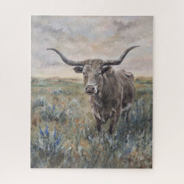 "Longhorn" handbemalt
