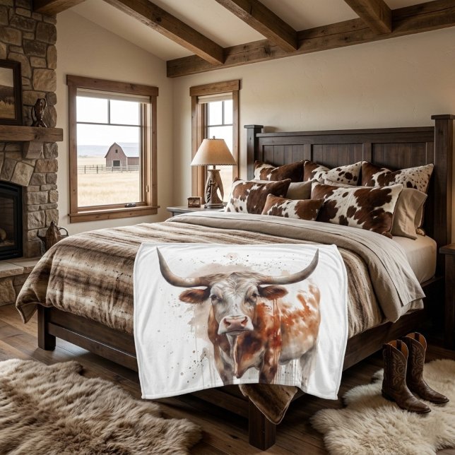 Longhorn Legacy Fleecedecke (Von Creator hochgeladen)