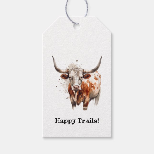 Longhorn Legacy, individuell   Geschenkanhänger (Vorderseite)