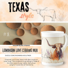 Longhorn Liebe Spezielle Tasse