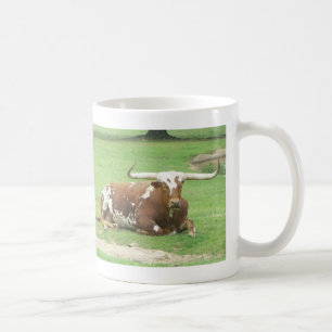 Longhorn-Tasse Kaffeetasse